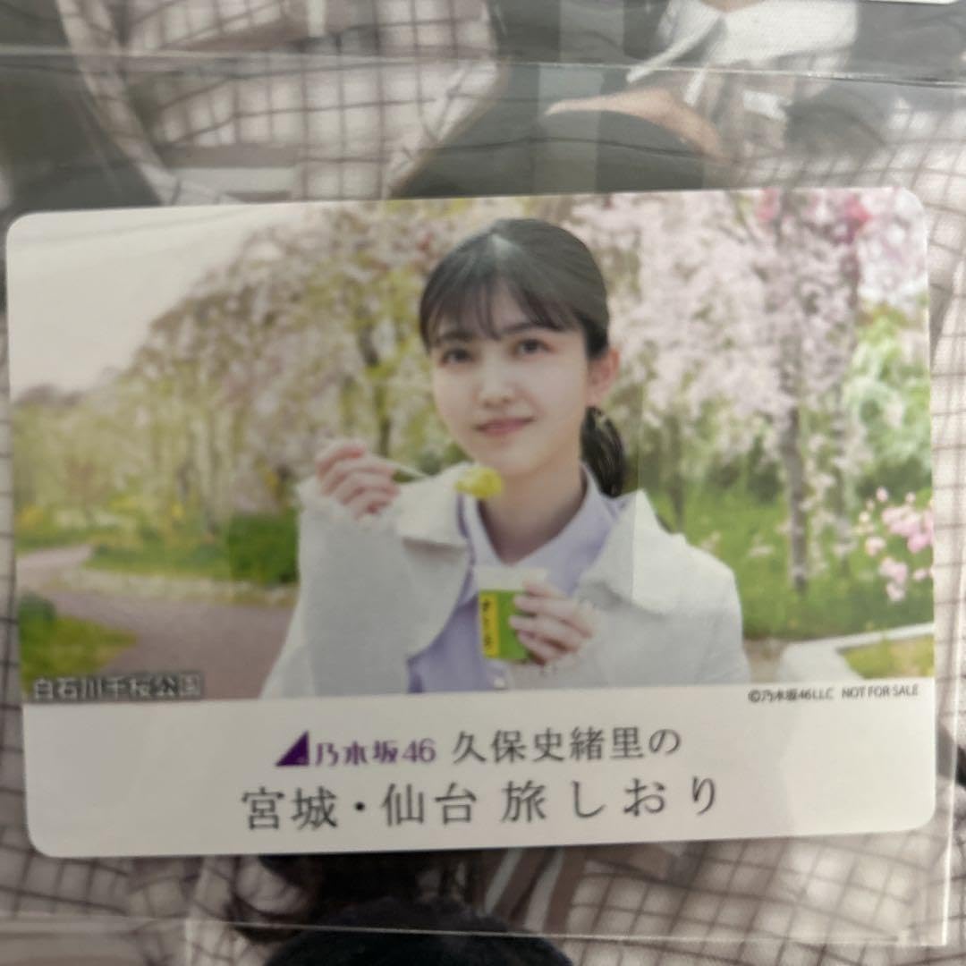 Amazon.co.jp: 乃木坂46 久保史緒里の宮城 仙台旅しおり 萩の月