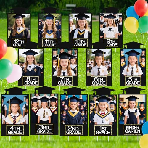Briwooody 13 Pcs DIY Graduation Yard Sign 2026...