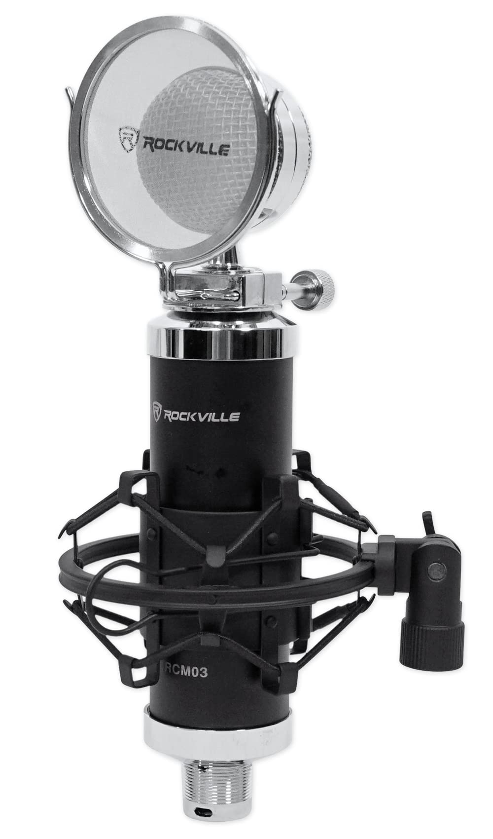 Audiosavings Bundle (1) PRESONUS HD9/HP4 Pack with HP4 Headphone Amplifier Bundle with (1) Rockville RCM03 Pro Studio Recording Condenser Microphone Mic+Metal Shock Mount (Items 2) (Items 2) - Image 9