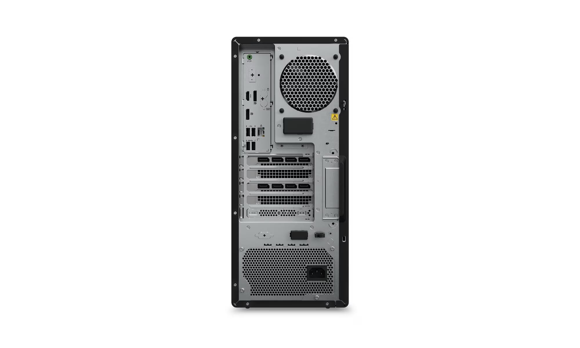 Lenovo ThinkStation P3 Tower Gen 2 Workstation with Intel Core Ultra 7 265 vPro Processor, NVIDIA RTX A1000 Graphics, 32GB DDR5 Memory,1TB Storage, Wi-Fi 7, and Windows 11 Pro — view 2