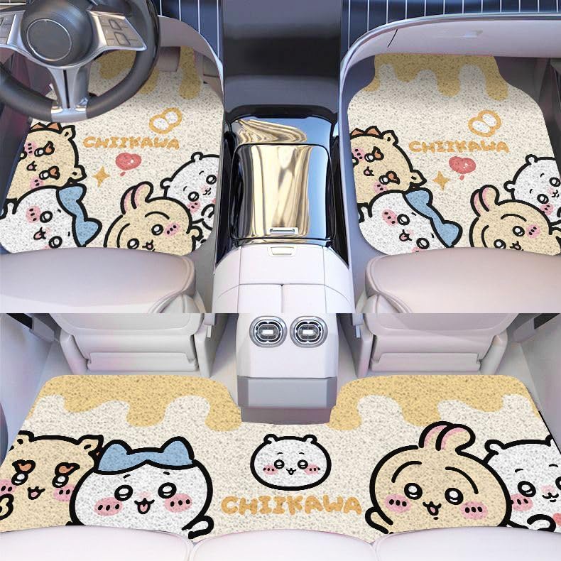 Amazon.co.jp: ちいかわ 車用マット ハチワレ うさぎ カーマット