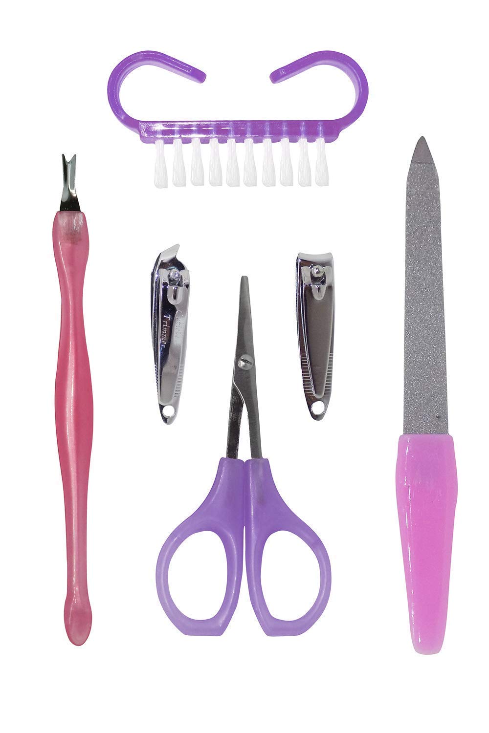 Boxo 6 In 1 Professional Manicure Tool Kit Nail Clipper Filer Personal Care Kit For Men And Women-image-39
