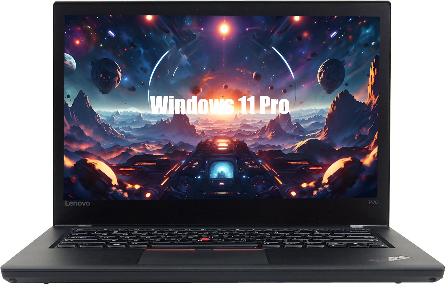 Lenovo Thinkpad T470 Ordinateur Portable Professionnel, 14 Pouces HD (1366 x 768), Intel Core i5-6300U, 8 Go de RAM, SSD de 256 Go, Clavier QWERTY américain, Windows 11 Pro (reconditionné)