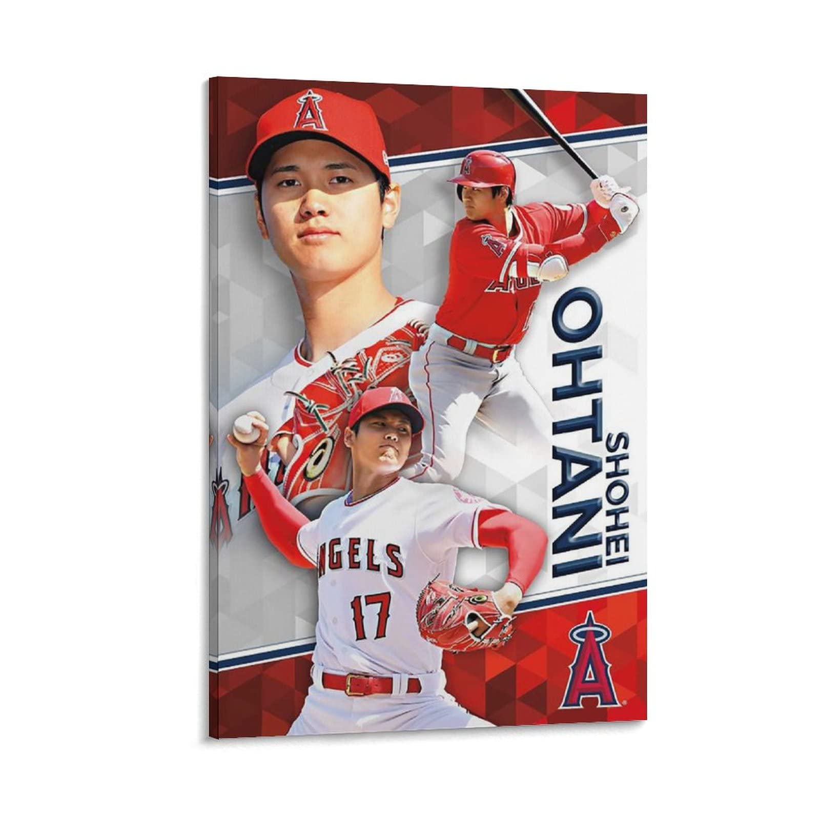 MLB エンゼルス　大谷翔平 ポスター インテリア絵画 Amazon.co.jp: MLB エンゼルス 大谷翔平 ポスター インテリア
