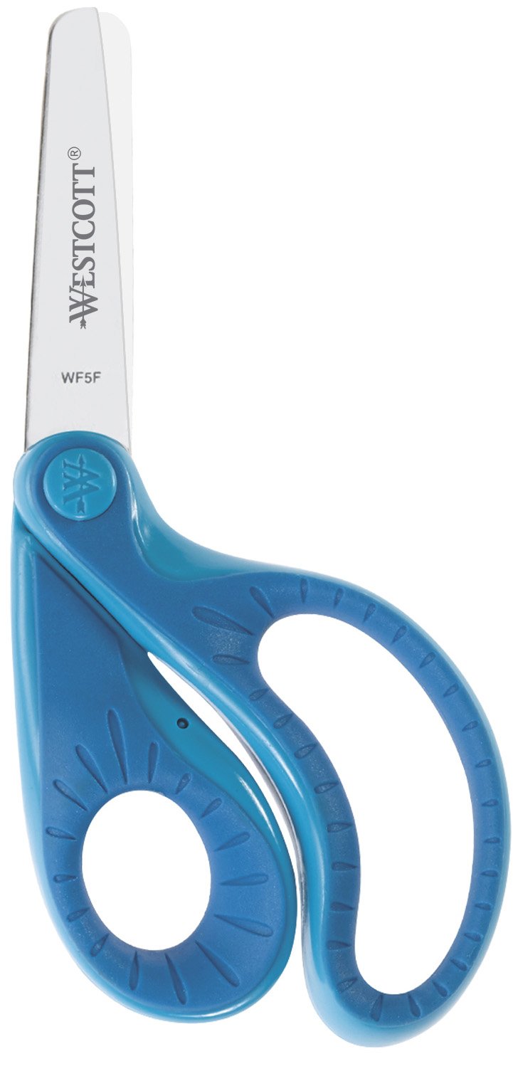 Westcott E-22002 00 Ergo Junior Soft Grip Scissor - Blue