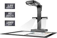 Vista 7 de CZUR Paquete de escáner de libros ET18 Pro y caja de estudio portátil