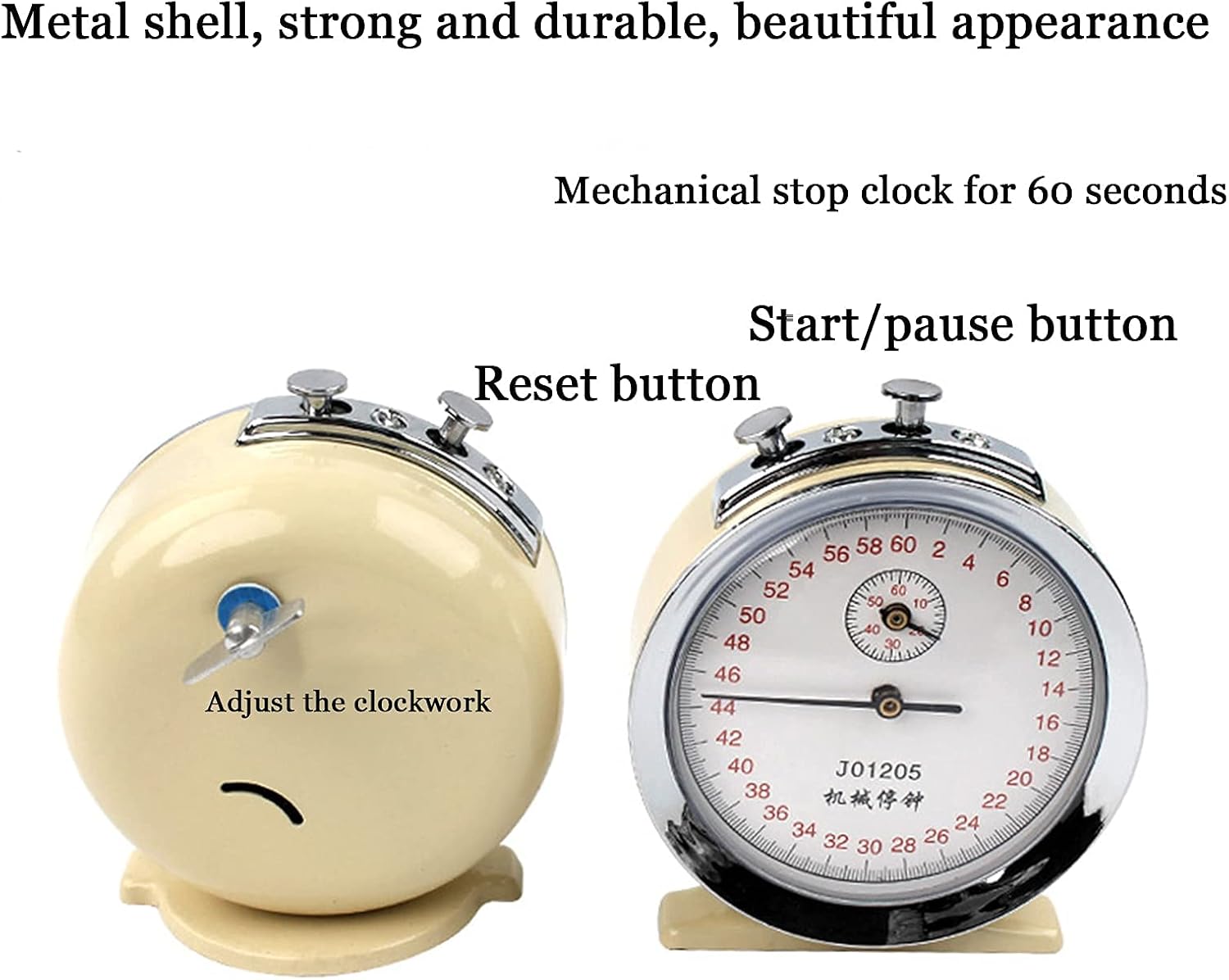 Mechanical Stop Clock Stopwatches Timing Clock Physics Teaching Used in Junior High School Physics Experiment Equipment