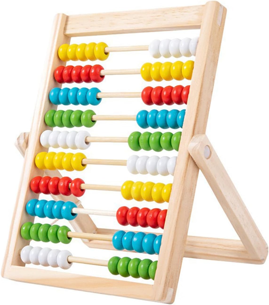 Children's Abacus, Wooden Slide Rule, Calculation Aid, Educational Toy for Math Arithmetic