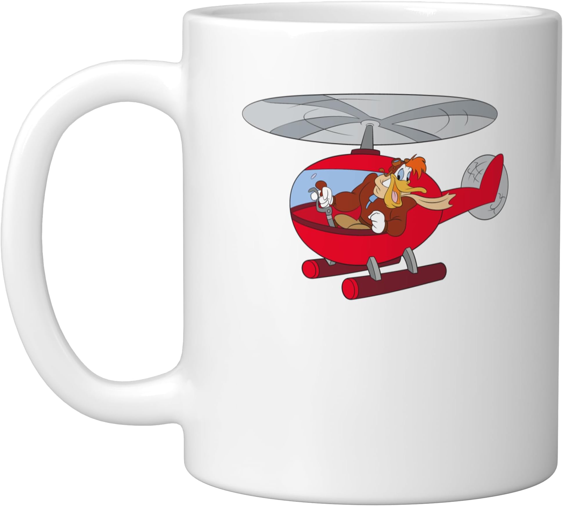 Disney Launchpad McQuack Ceramic Mug, White
