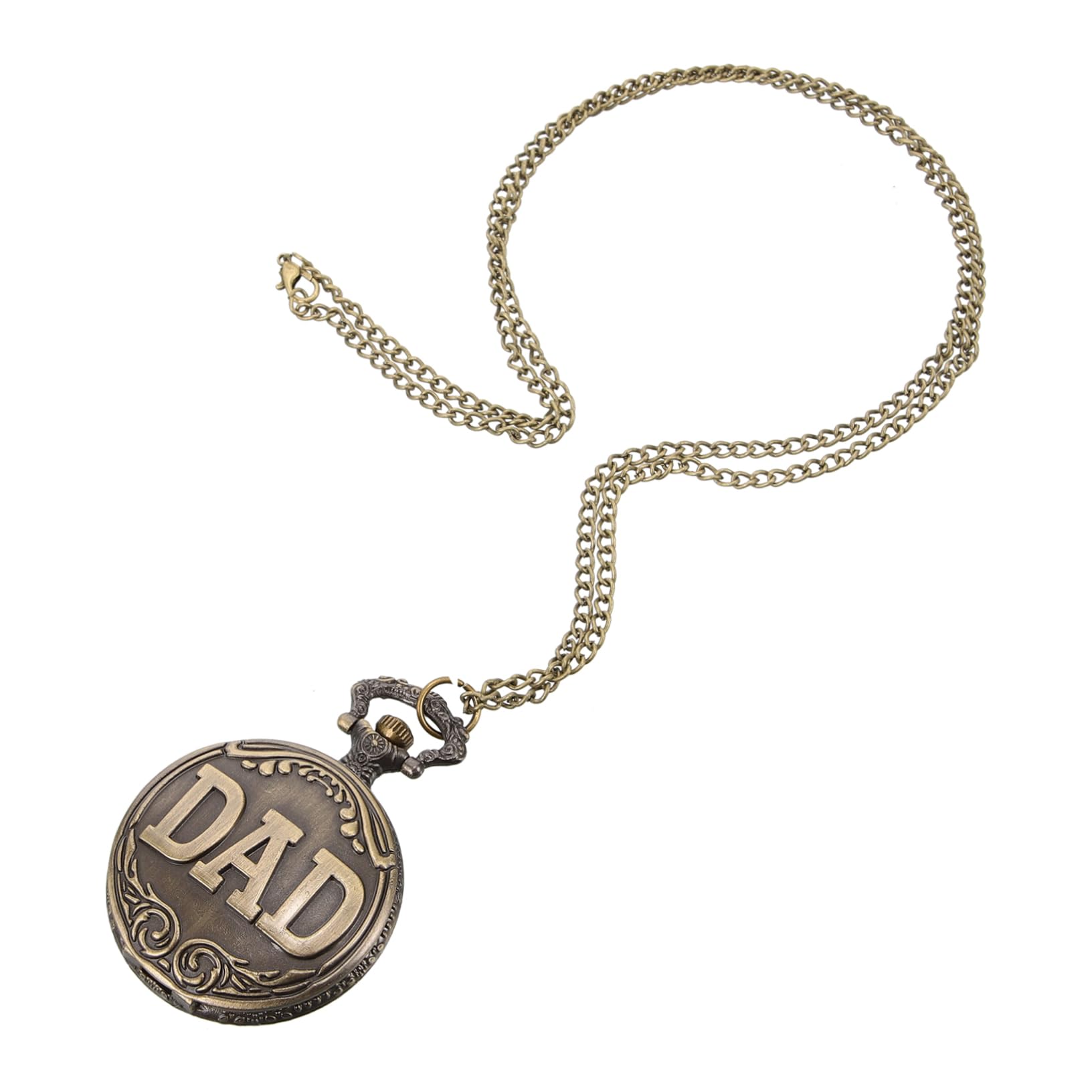 PACKOVE Reloj De Bolsillo Collar De Hombre Gargantilla Collares para Relojes para Hombres Cajas De Relojes para Hombres Collares De Hombres Reloj De Bolsillo Antiguo Reloj Vintage
