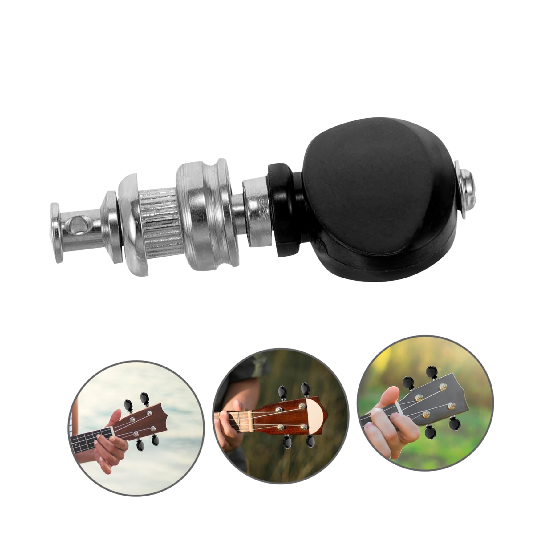 BESTonZON 16pezzi Piroli Per Ukulele Facile e Preciso Per Strumenti Musicali Accessori Per Ukulele Soprano e Principianti