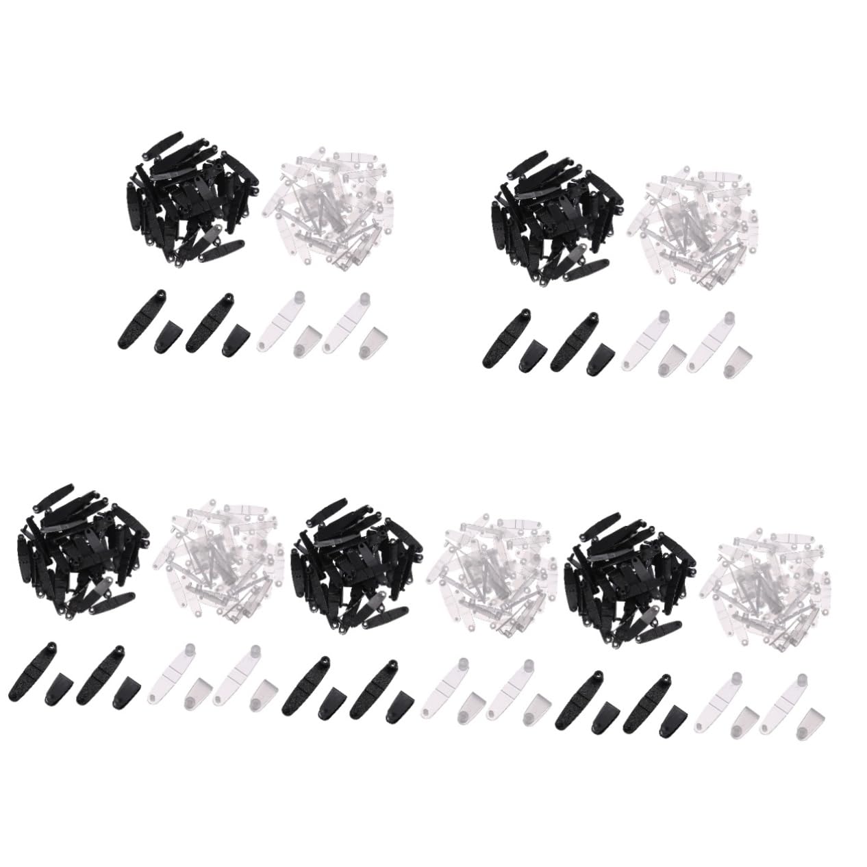 Porte-badge d'identification clair anti-perte avec collier de serrage et lanière