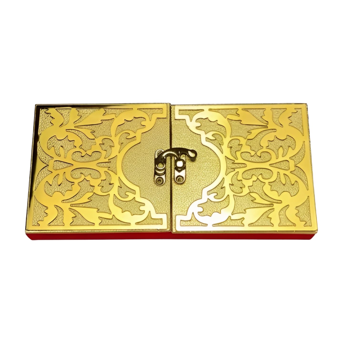 Royal Gold Double-Door Shagun Cash Box | Vintage Metallic Gifting Box | Pack of 1-image-20