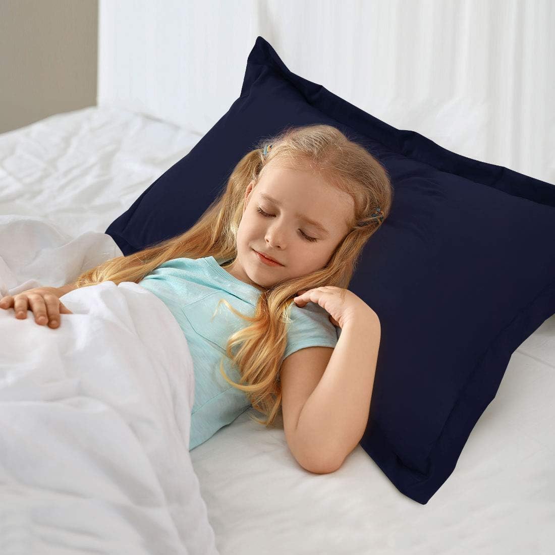 PiccoCasa Pillow Shams Double Brushed Microfiber - Image 4