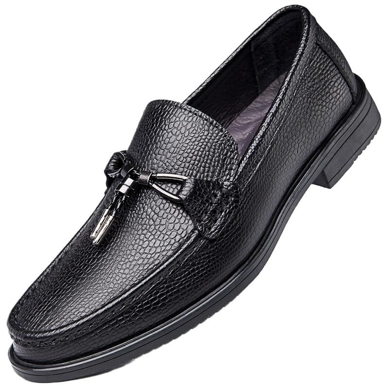 Men's Slip On Oxford Driving Shoes Lightweight All-Day Comfort Soft Sole Penny Loafer Casual Business Boat Dress Shoes