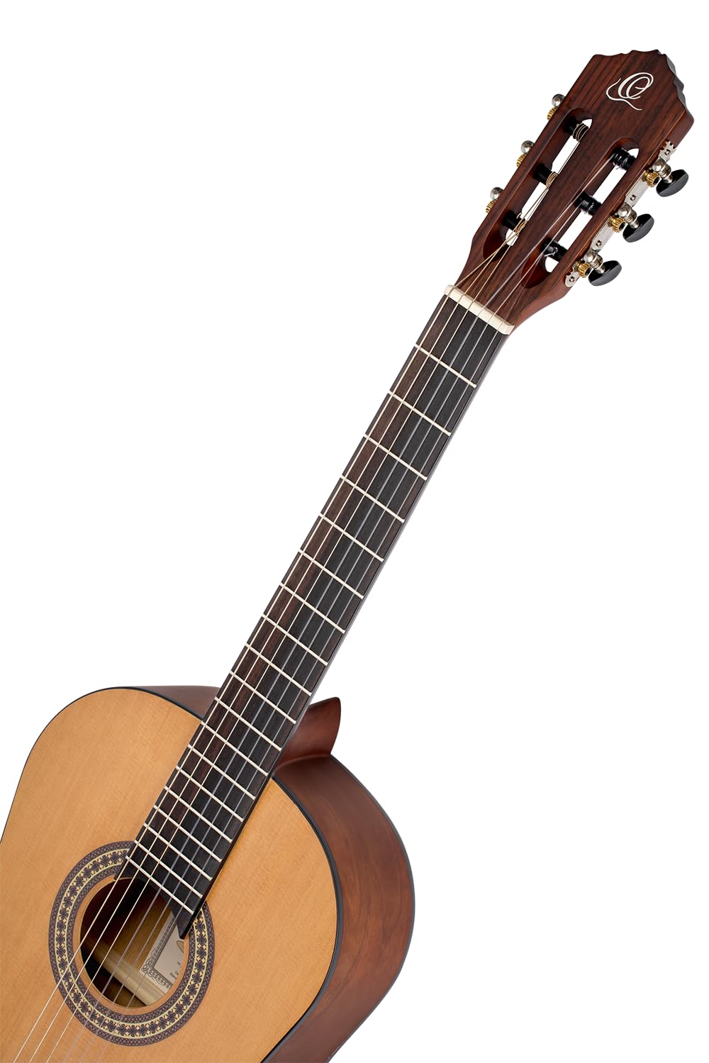 Ortega Guitars 4/4 Konzert Gitarre – Student Series – Zeder, Katalpa, Natur (RSTC5M) | Nylonsaitengitarre, Zederndecke & Katalpa-Korpus Satin-Finish
