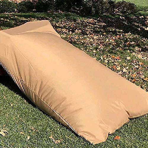 RecoverLOVE Tractor Leaf Bag, Durable Lawn Tractor Leaf Bag, Durable Large Capacity Yard Bag, Garden Lawn Leaf Cleanup Bag for Collection Leaves, 92.13 x 59.84 x 0.20Inch
