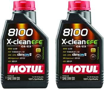 MOTUL 8100 X-clean EFE 5W30 1L 未開封6本　送料込 MOTUL 8100 X-clean EFE 5W30 1L 未開封6本 送料込 Amazon.com