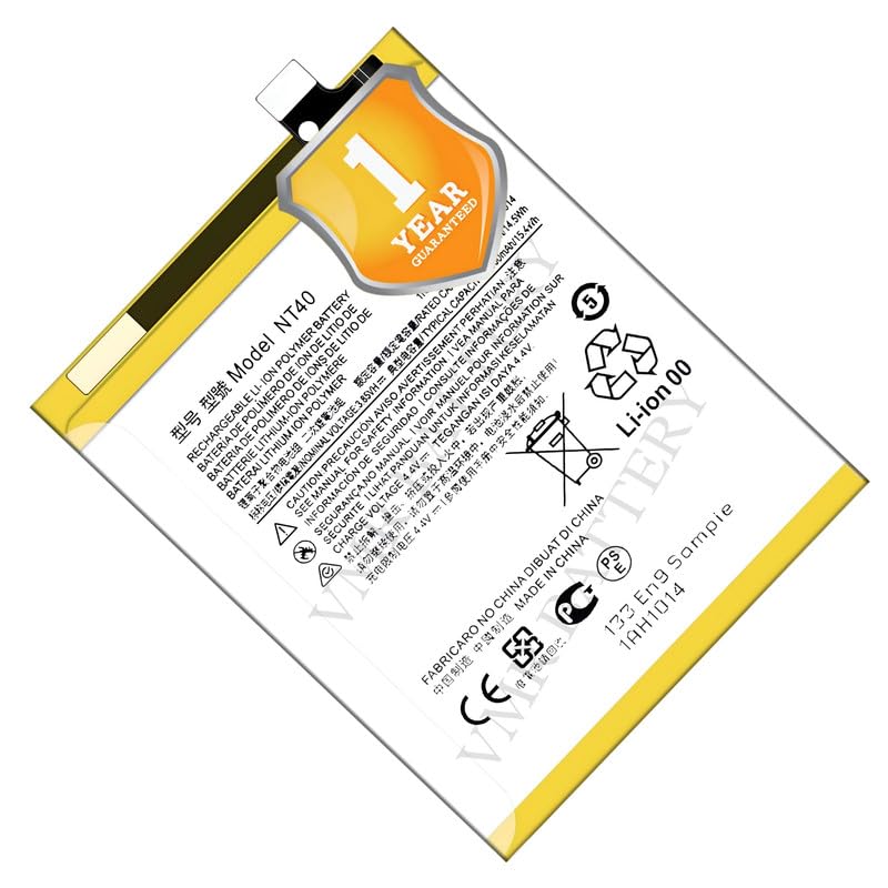 Image of Original NT40 Battery Compatible for Motorola G Pure (XT-2163-4, XT2163-4) | Moto E20 (XT2155, XT2155-1, XT2155-3, XT2155-6) - (4000mAh) - 1 Year Warranty K7
