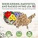HOME GROWN 110,600+ Wildflower Seeds: Bulk Mix of 21 Varieties, Non-GMO Wild Flower Seed, Bee and Butterfly Garden Variety Pack, Annual Flowers Seeds for Planting, Native Wildflowers for Your Garden