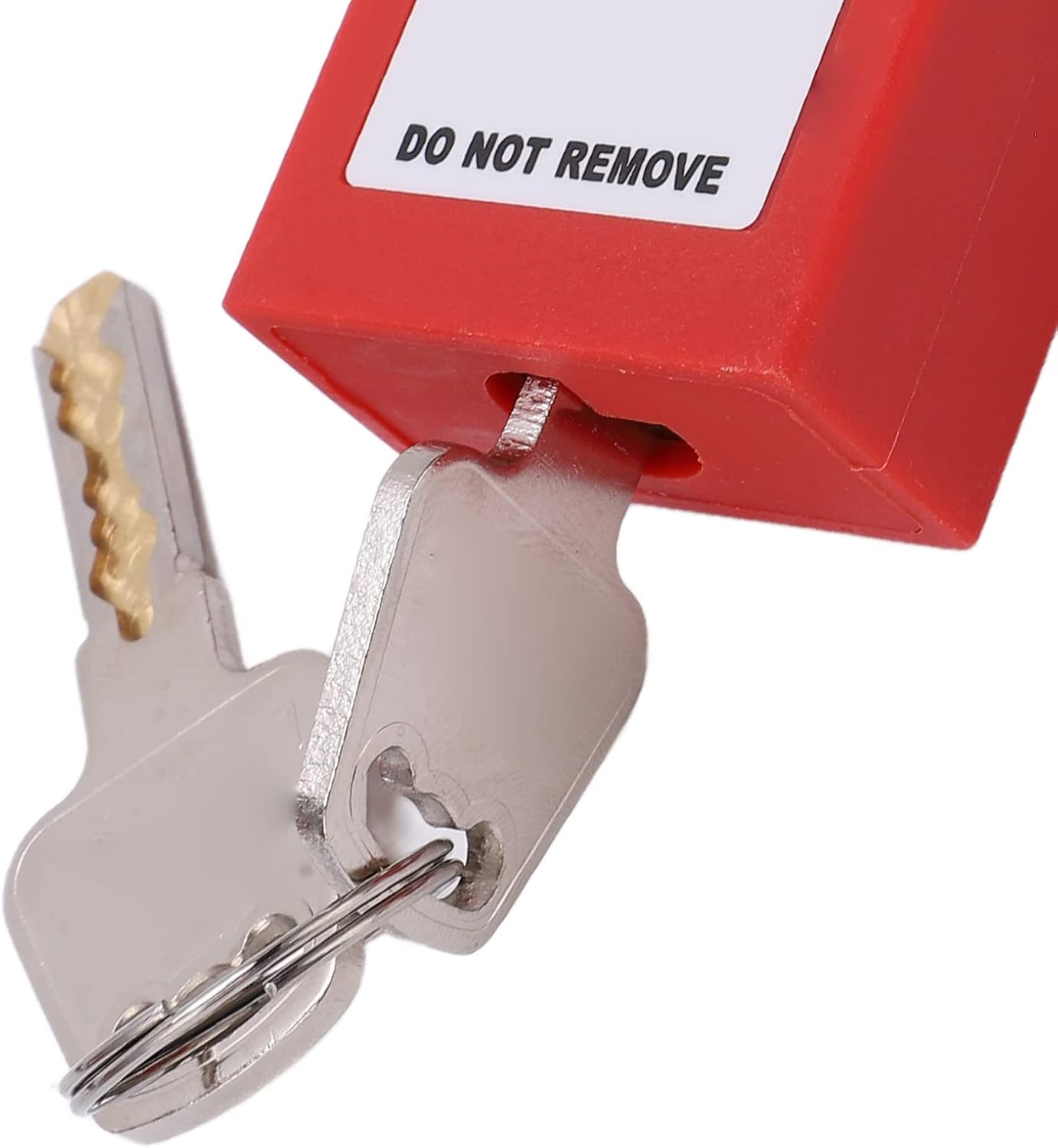 Lockout Tagout Kit Heavy Duty Safety Padlocks with Keys Loto Tags for Industrial Electric Power Workplaces