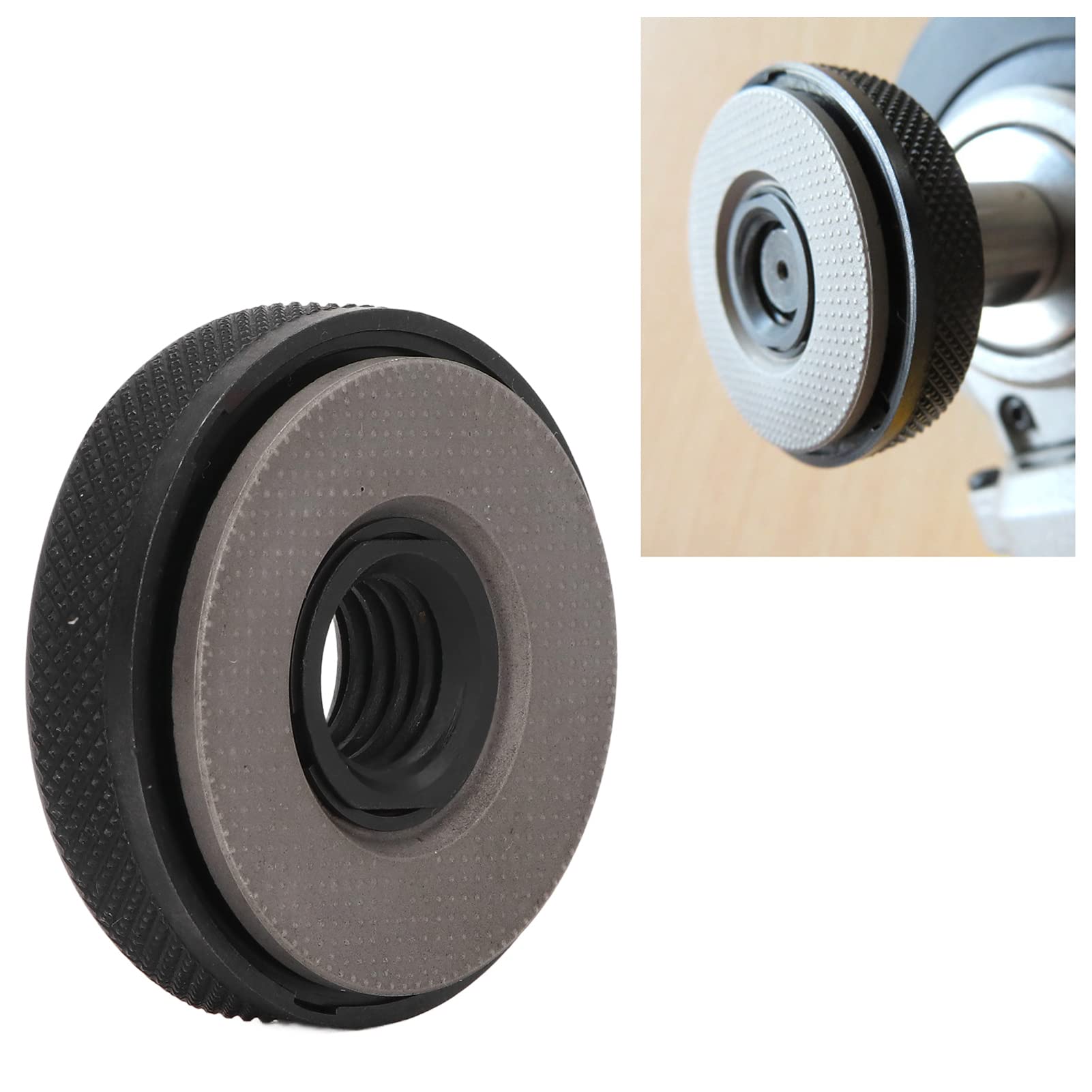 Angle Grinder Nut, M14 45mm Quick Release Locking Nut Grinder Lock Nut Self Tightening Angle Grinder Flange Nut for Metal Cutting Disc and Diamond Cutting Disc
