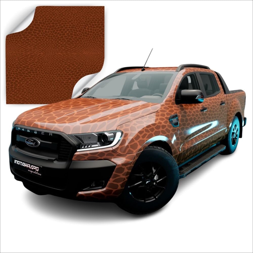 3M Printed Animal Skin Patterns | LT Vinyl Film Car Wrap Series | LT5511-G-54-3M | (Gloss Finish) (53in x 60ft (265 Sq/ft)) w/Free Instawraps Pro-Wrapping Glove