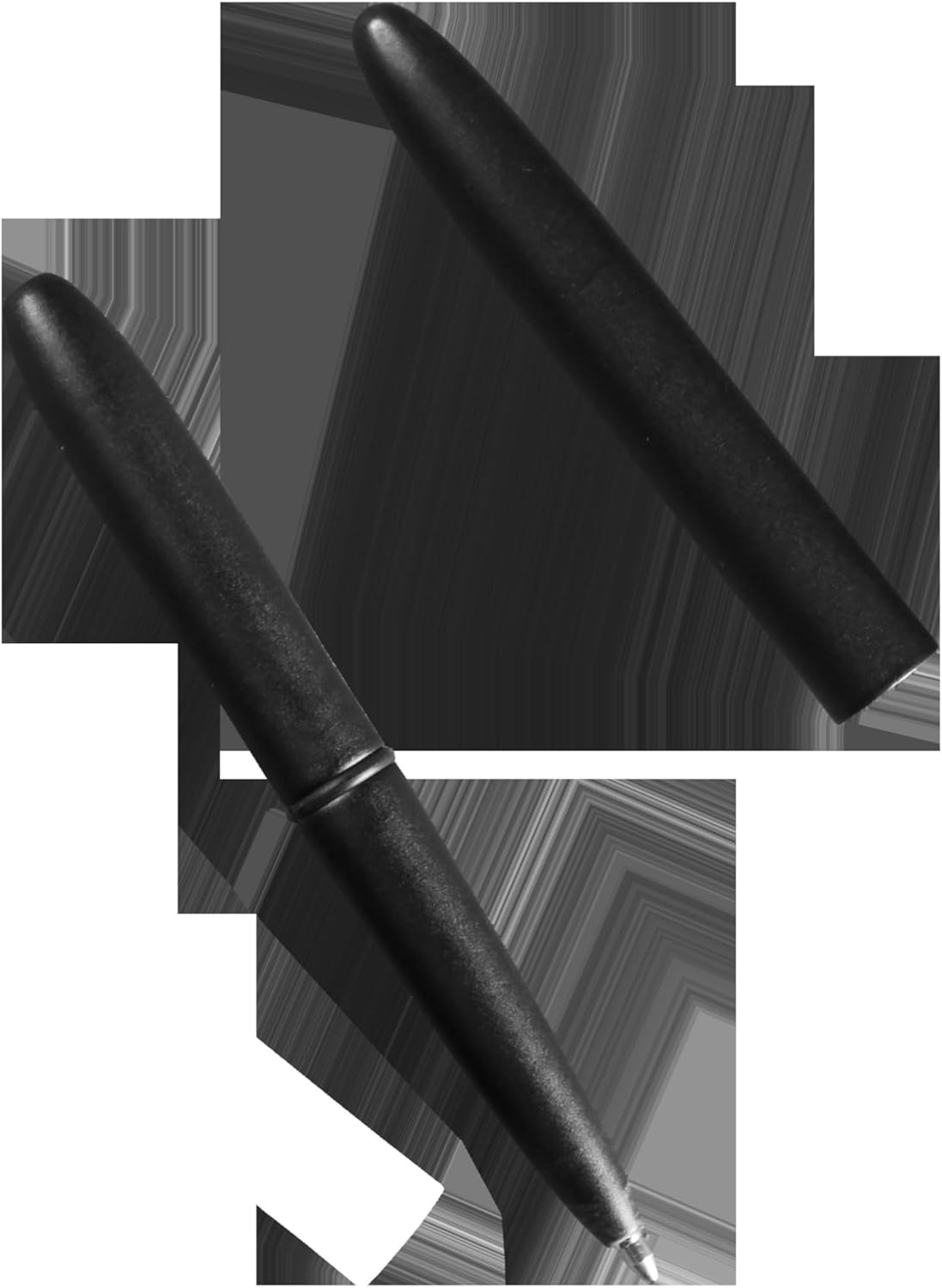 Rite In The Rain Weatherproof Black Metal Bullet Pen - Black Ink (No. 96), 5.25 x 0.375 x 0.5