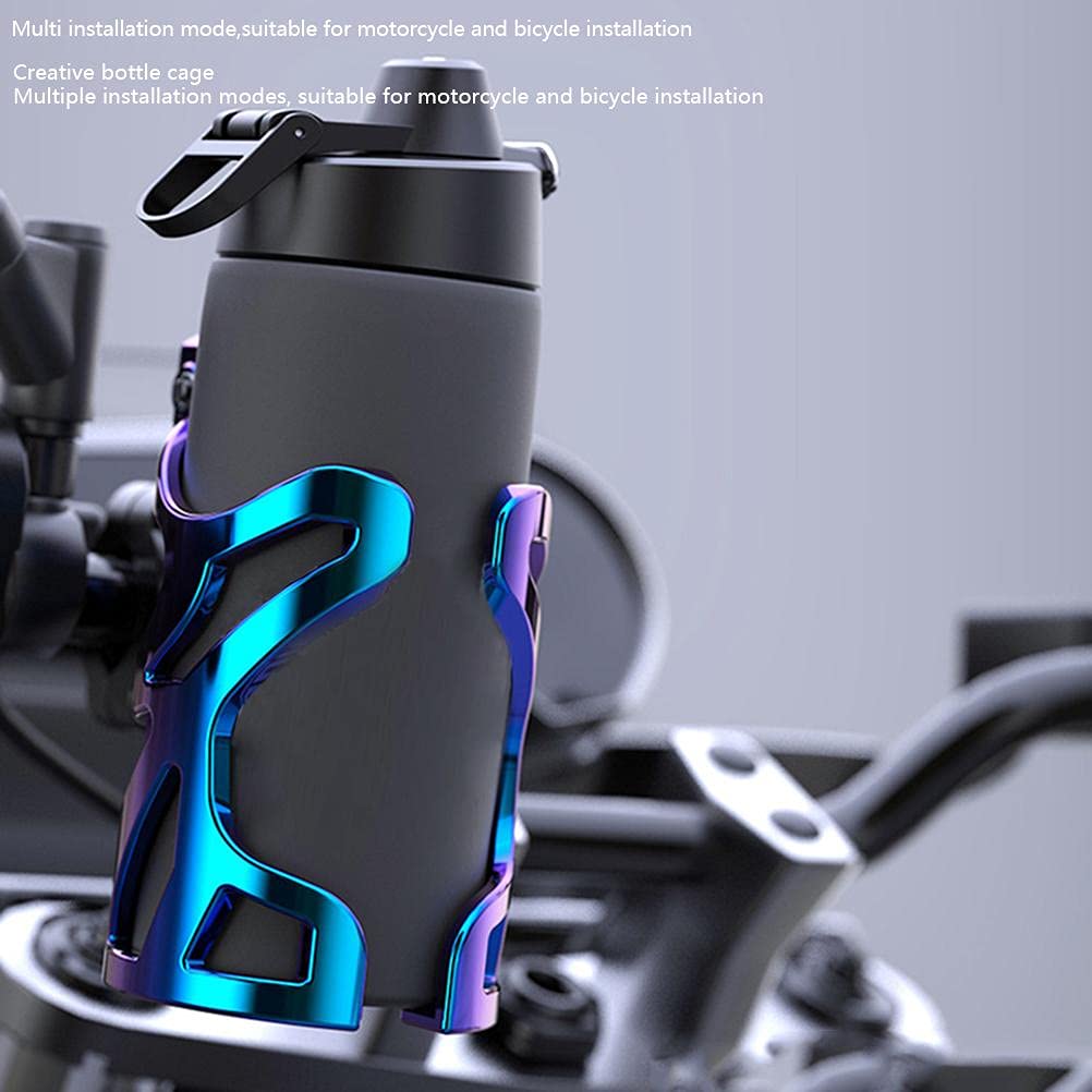 Portabottiglie Per Bici In Lega Di Alluminio Leggero – Supporto Universale Per Mountain Bike, Strada E Passeggini – Diametro Tubo 18-32mm - 3