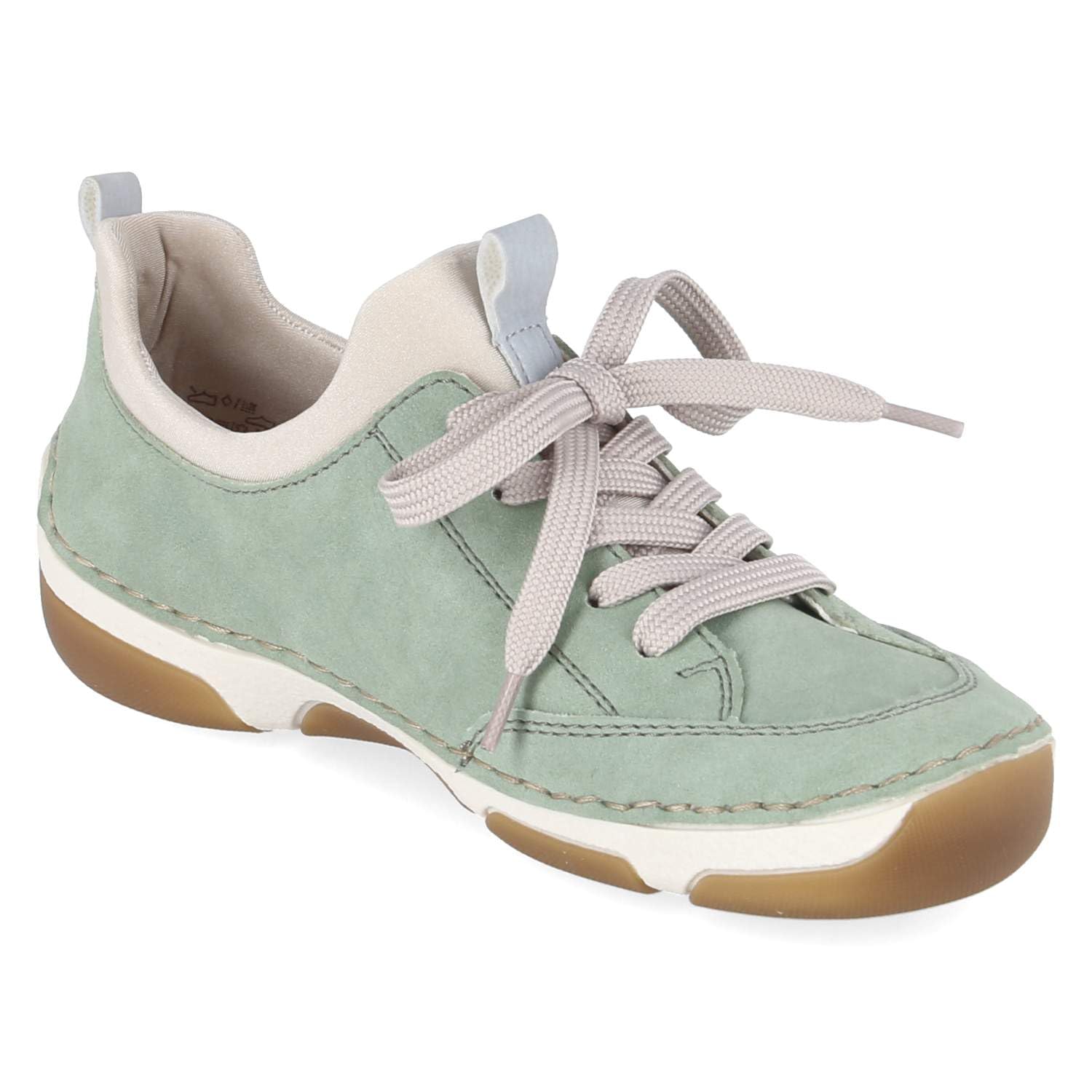 Rieker 55950-31 Damen Slip On Sneaker Textil & Synthetik in rosa - Gr. 36