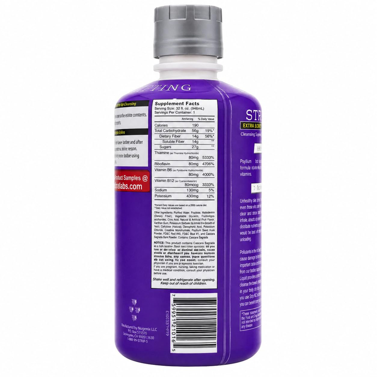 Strip Nc Natural Cleanser Extra Strengh Grape 32 Fl Oz — Amazon image 8