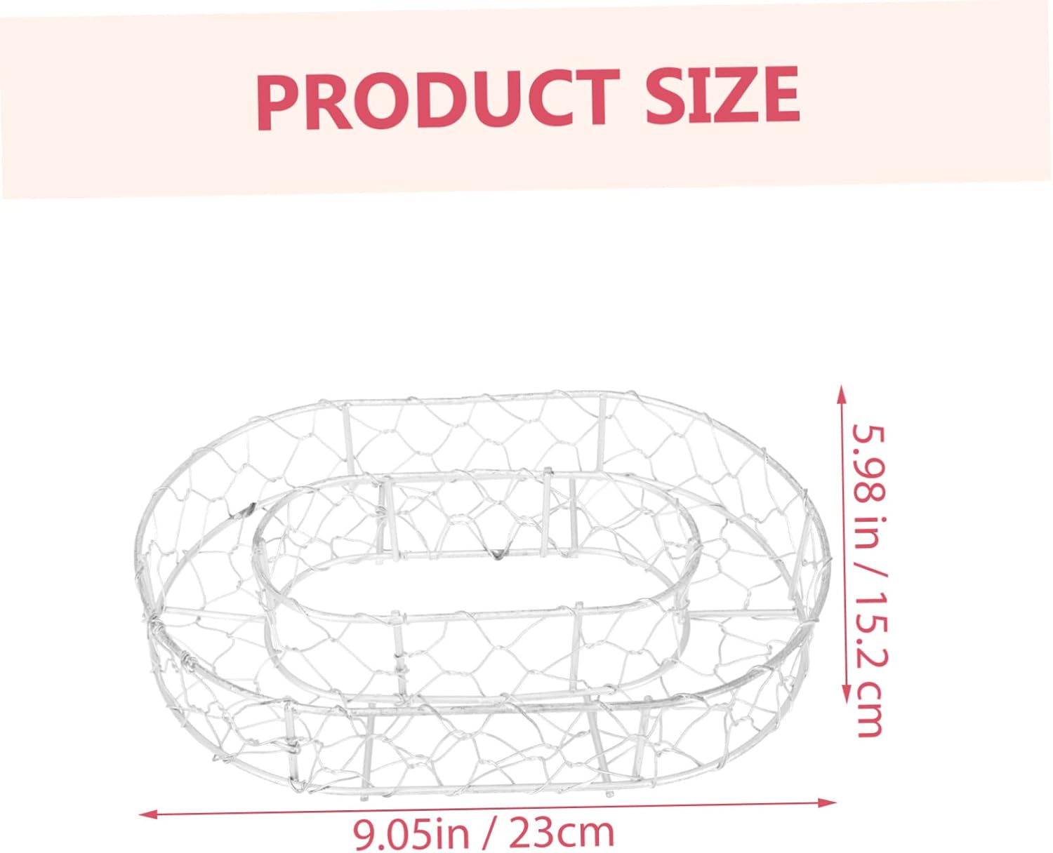 Sosoport 2pcs Iron Art Wreath Frame for DIY Crafts Number Design Loop for Weddings and Anniversaries Solid Structure for Creative Floral Decorations and Handicrafts