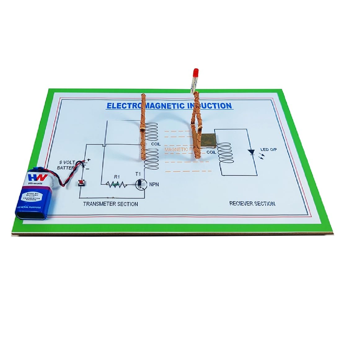 Electromagnetic Induction Working Model & Physics Experiment for School & College Students-image-24