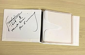 Amazon.co.jp: 貴重レア佐野元春直筆（原本）サイン入りCDホルダー