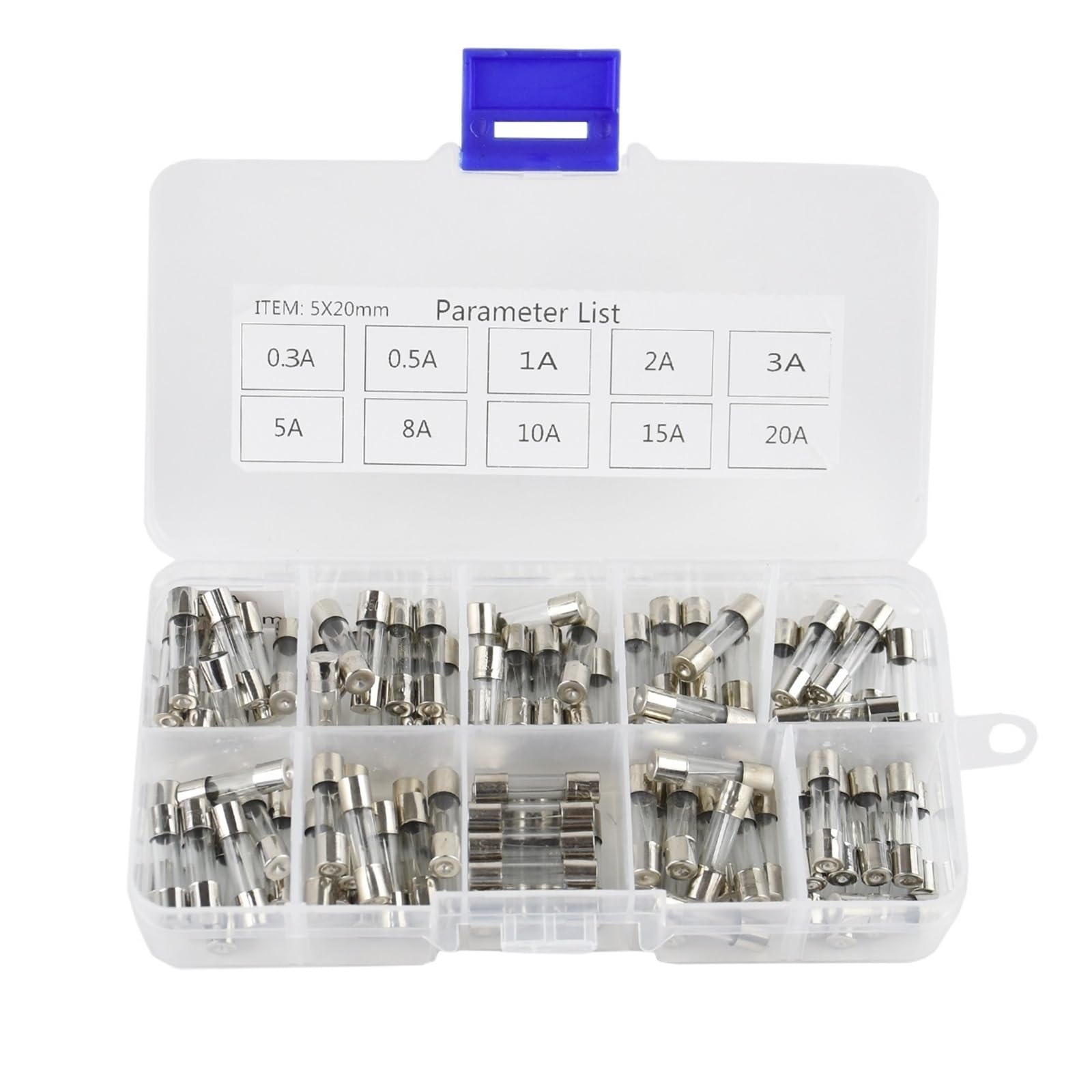 Fusibles en tube de verre NISZA brulés : remplacez et protégez vos circuits 5x20mm