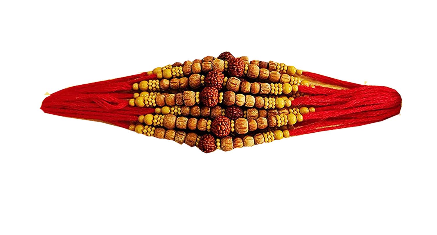 BITONA® Chandan Rakhi for brother and family raksha sutra for rakshabandhan(12 pc set) (B09B17K2HG) Amazon Price History, Amazon Price Tracker