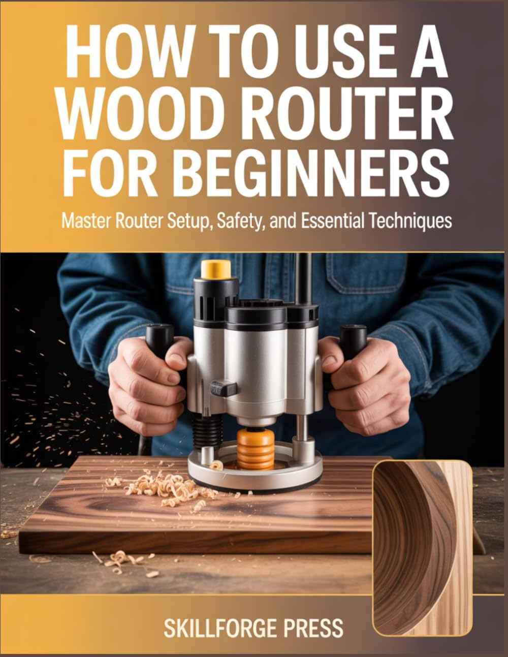 HOW TO USE A WOOD ROUTER FOR BEGINNERS: Master Router Setup, Safety, and Essential Techniques