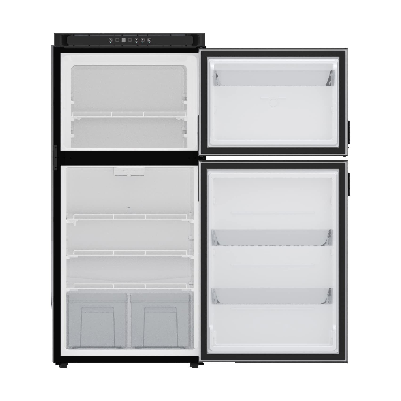 8cu Ft 12v Dc Comp Refer Lh Blk on Fridge.com - View 2