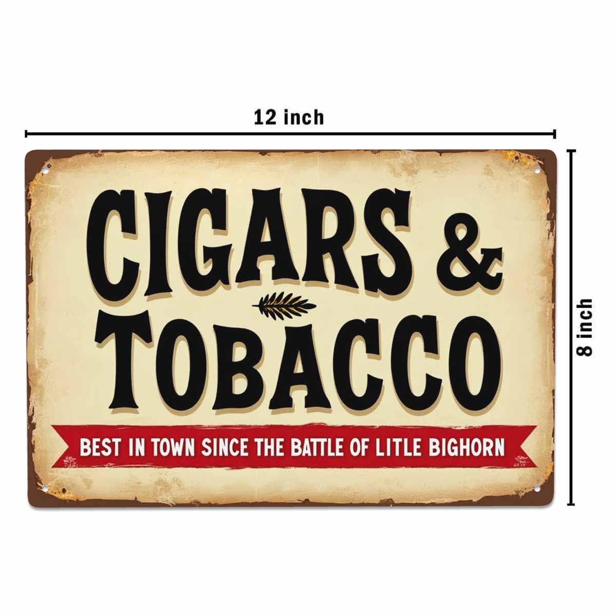 funny tobacco tins Amazon.com: AOYEGO Cigars and Tobacco Tin Sign,Best in Town Since The  Battle of Little Bighorn Vintage Metal Tin Signs for Cafes Bars Pubs Shop  Wall Decorative Funny Retro Signs for Men Women