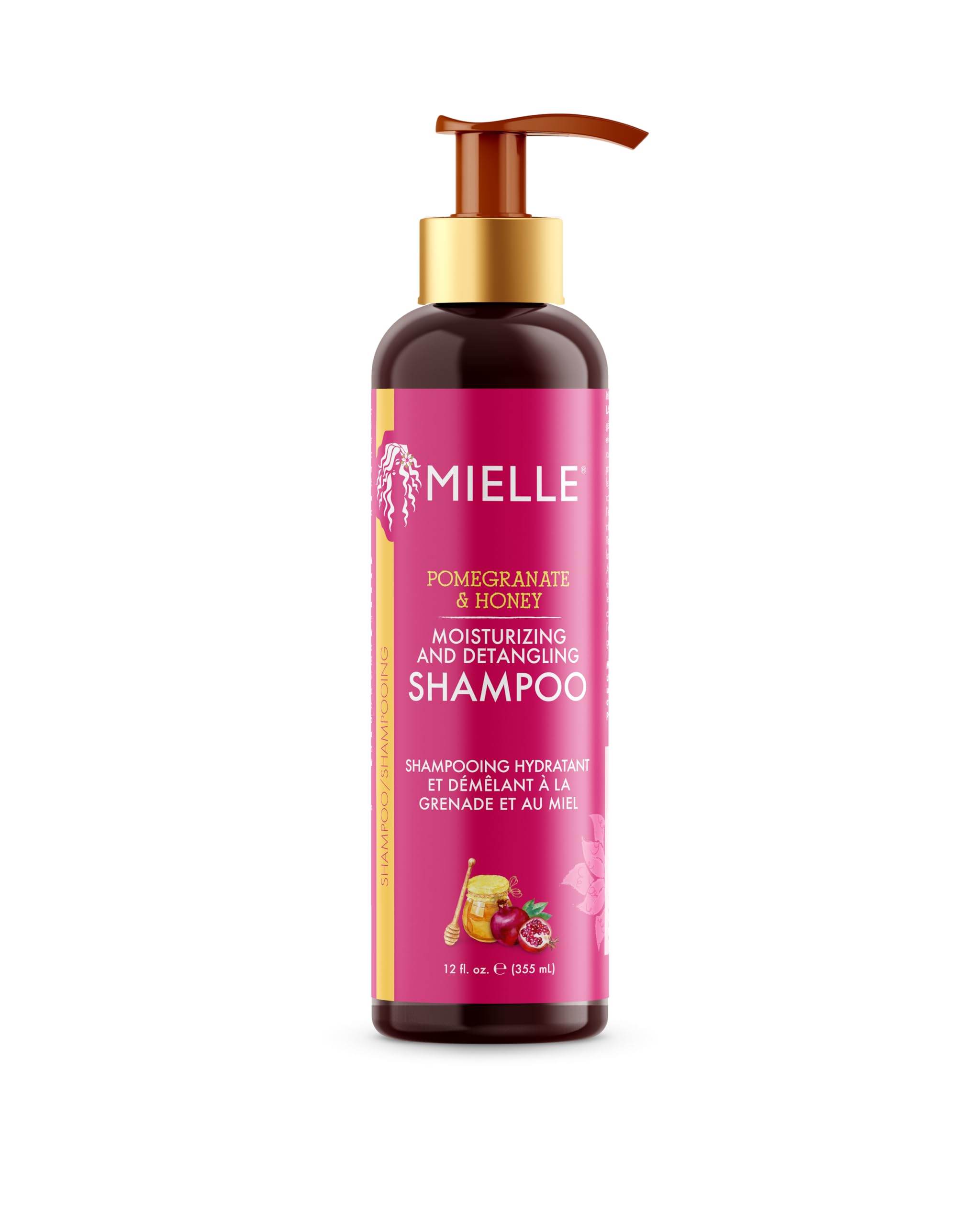 MIELLE Pomegranate & Honey Line Shampooing 355 ml