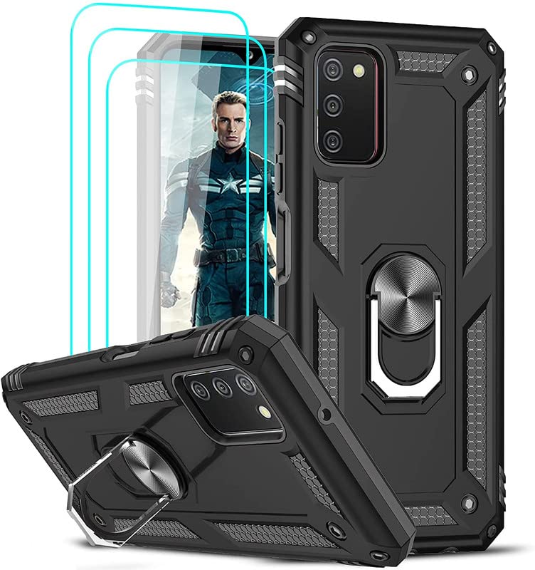 Cover Militare iPhone 12 Protezione Fotocamera e Supporto Magnetico