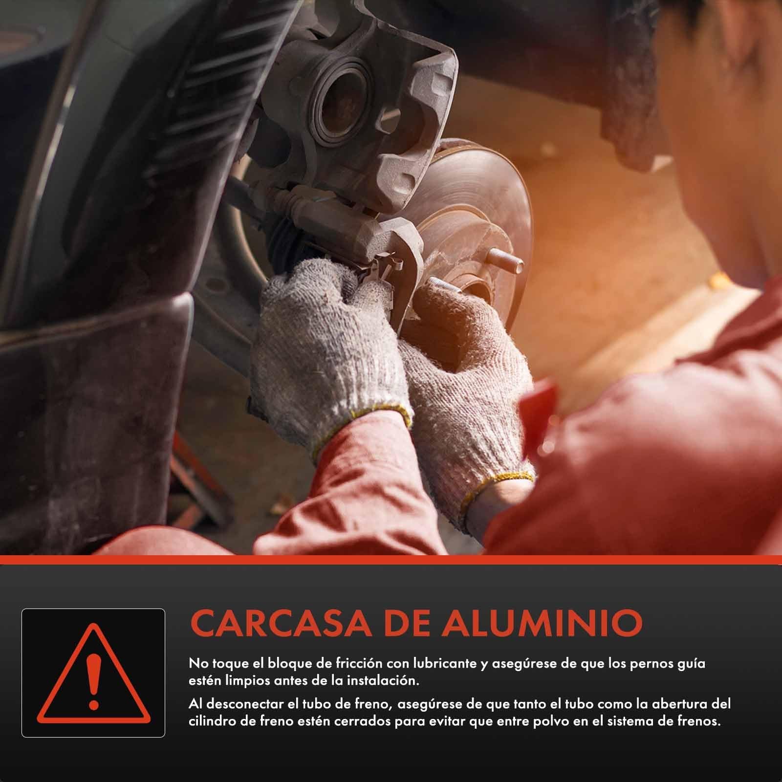 Frankberg Pinza de freno Parte trasera izquierda alumin.io Compatible con Insignia A G09 Insignia A Sports Tourer G09 Insignia A Berlina G09 9-5 YS3G Replace# 13275931