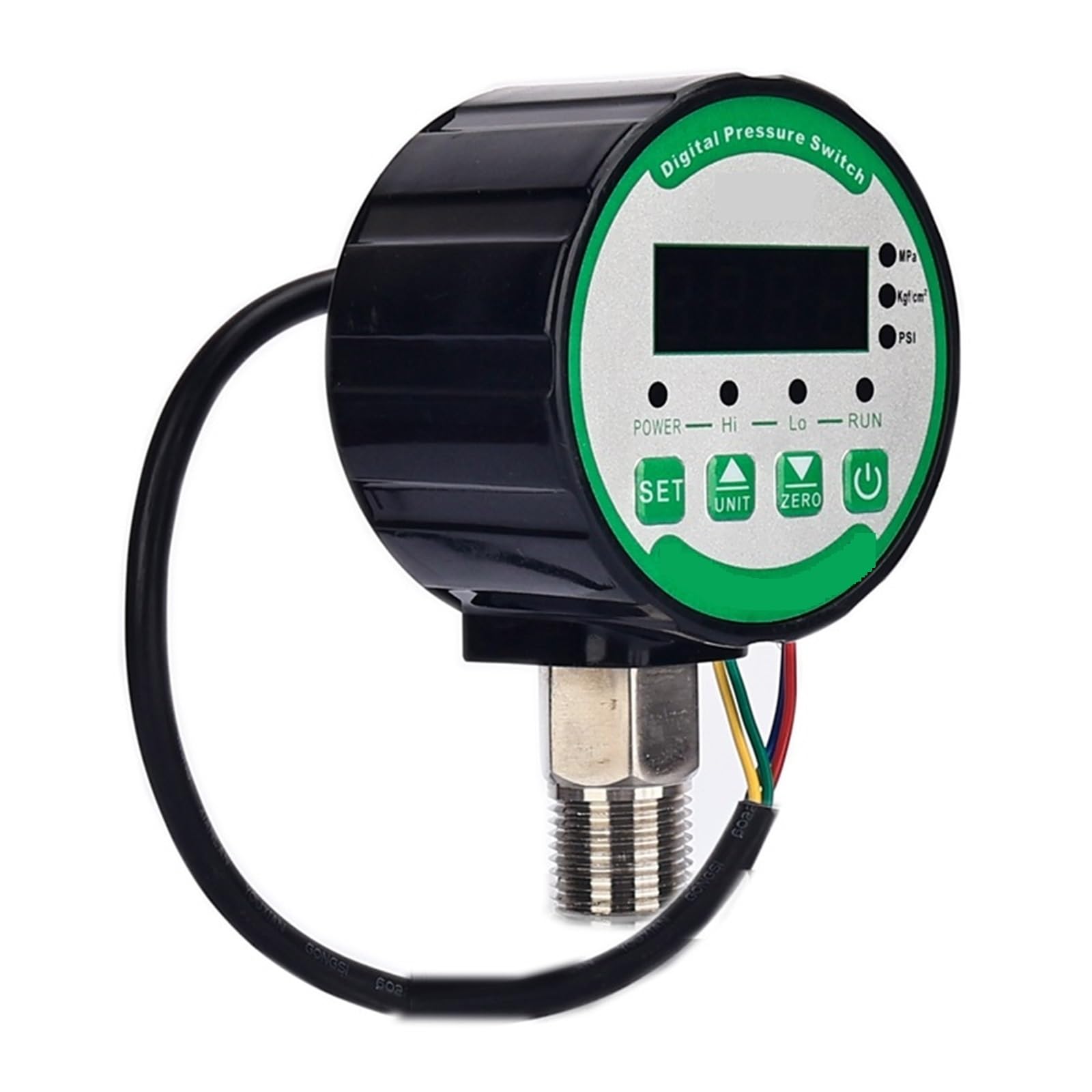 DPR-S80 pressostato di controllo della pressione display digitale pompa dell'acqua pressostato (0-3mpa, G1-2,24V)