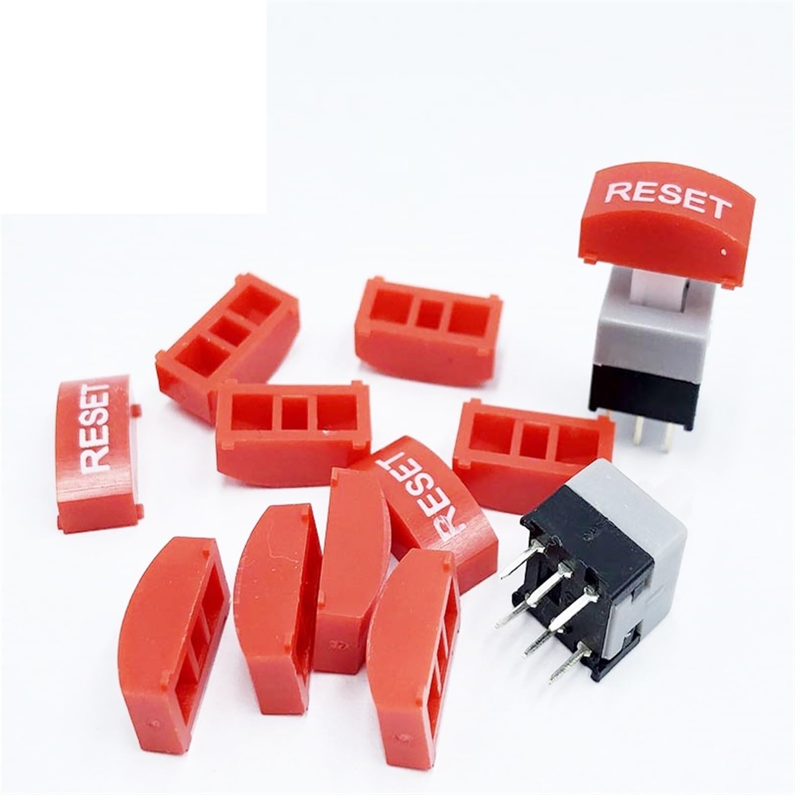 Interruptor de botón táctil para sustitución de botones dañados en circuitos 8x8mm