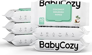 Sponsored Ad - Baby Wipes, Cleansing & Moisturizing 2-in-1 Babycozy Sensitive Baby Wipes, 100% Plant Fiber & 100% Biodegra...