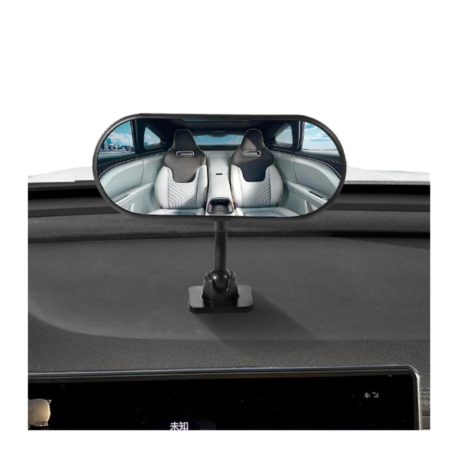 Rétroviseur Grand Angle À Clipser Universel Siège Réglable Pour Miroir De Voiture Pour Bébé