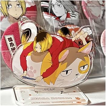 ハイキュー!! 孤爪研磨 アクリルスタンドキーホルダー j-world 猫の日 ハイキュー!! 孤爪研磨 アクリルスタンドキーホルダー j-world