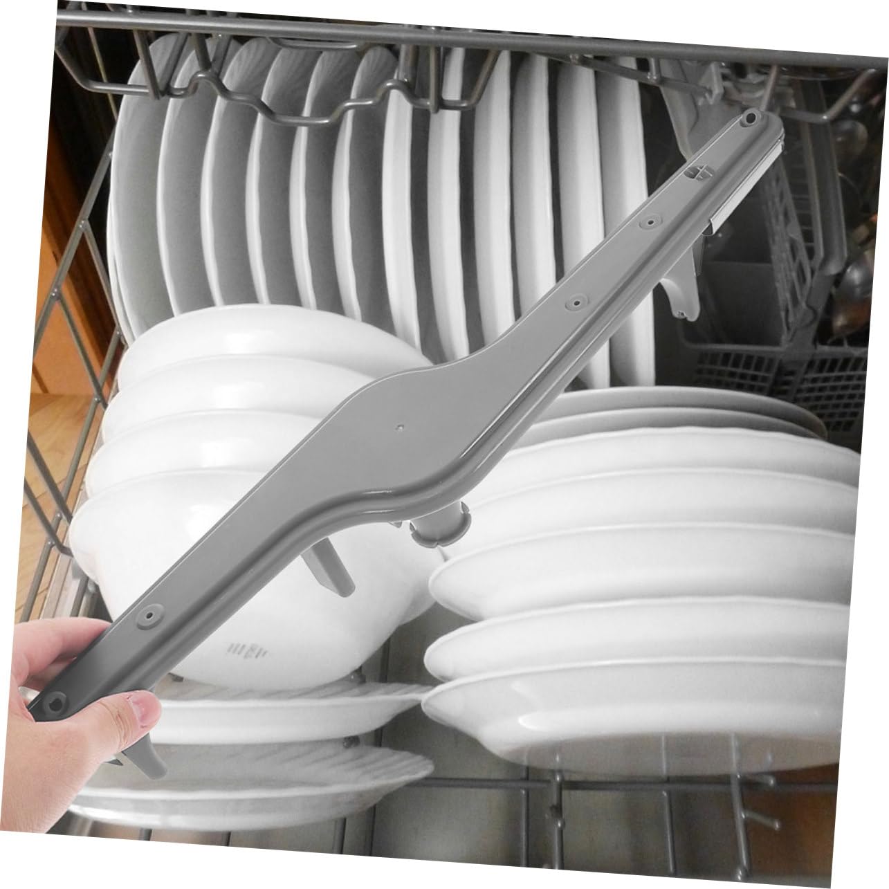2pièces Bras De Pulvérisation Inférieur Réutilisables Pour Lave-vaisselle Accessoires Pratiques Et Robustes Pour Nettoyage Cuisine
