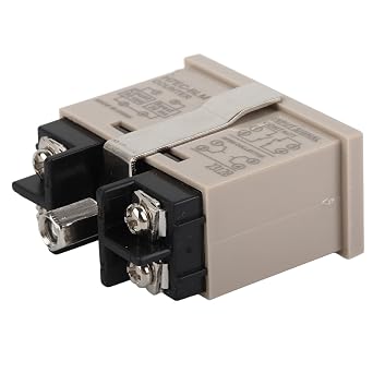 Electrical Counter Totalizer, H7EC BLM Digital Electrical Counter with 6 Digit LCD Display Without Voltage Input