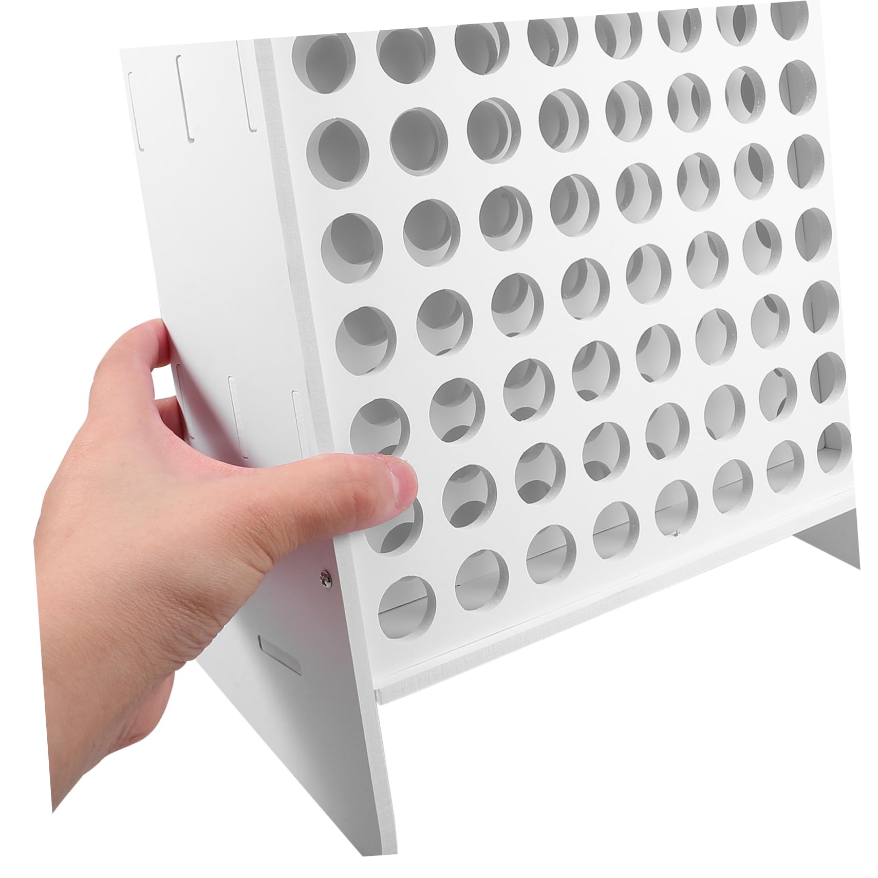 SHINEOFI Portalápices de 81 Marcadores de Escritorio Multifuncional de Plástico Blanco Cajón para Almacenamiento Adecuado para Uso en Mesa y Material Escolar